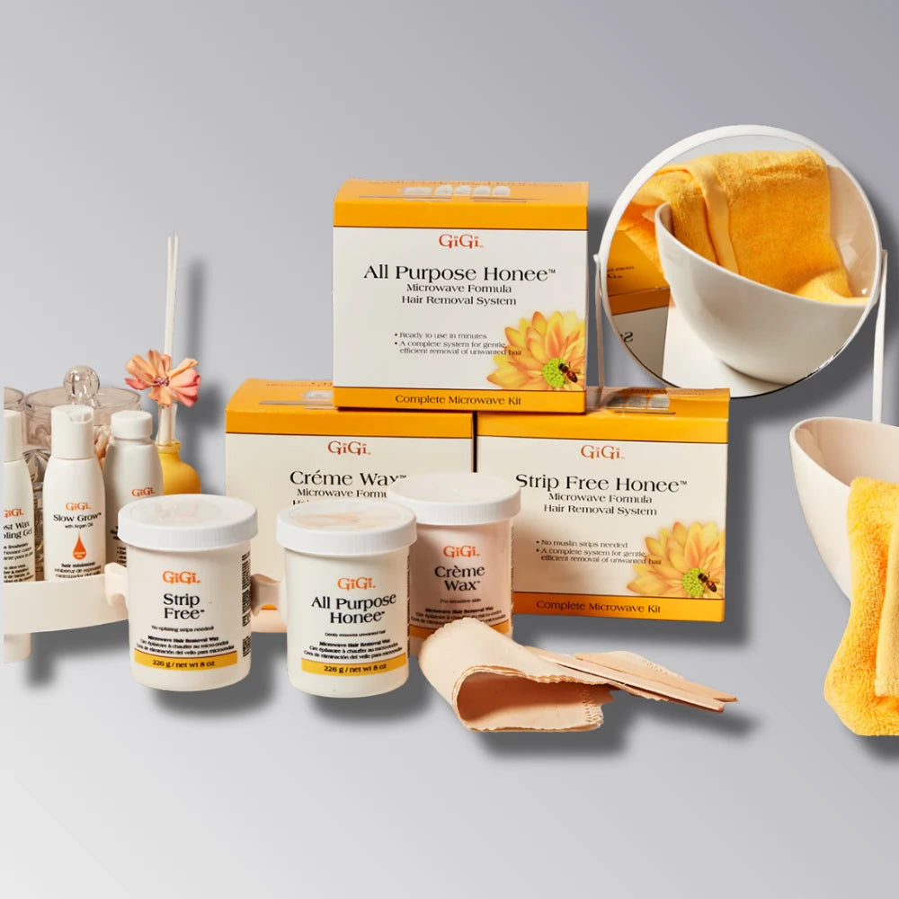 waxing supplies collection