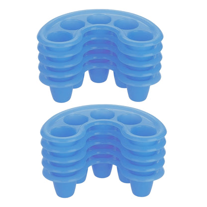 Acetone resistant plastic manicure bowl for efficient gel polish removal and cuticle softening – shop online at CM Nails Supply