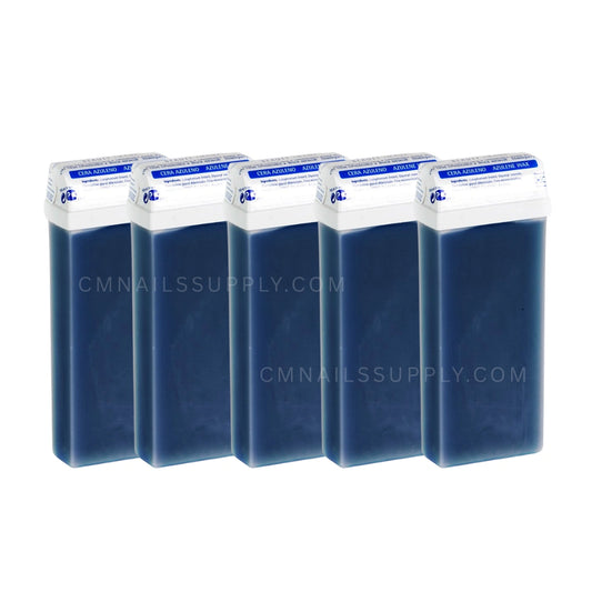 Beauty Image Roll On Wax Azulene 5 pack strip waxing hair removal cartridges