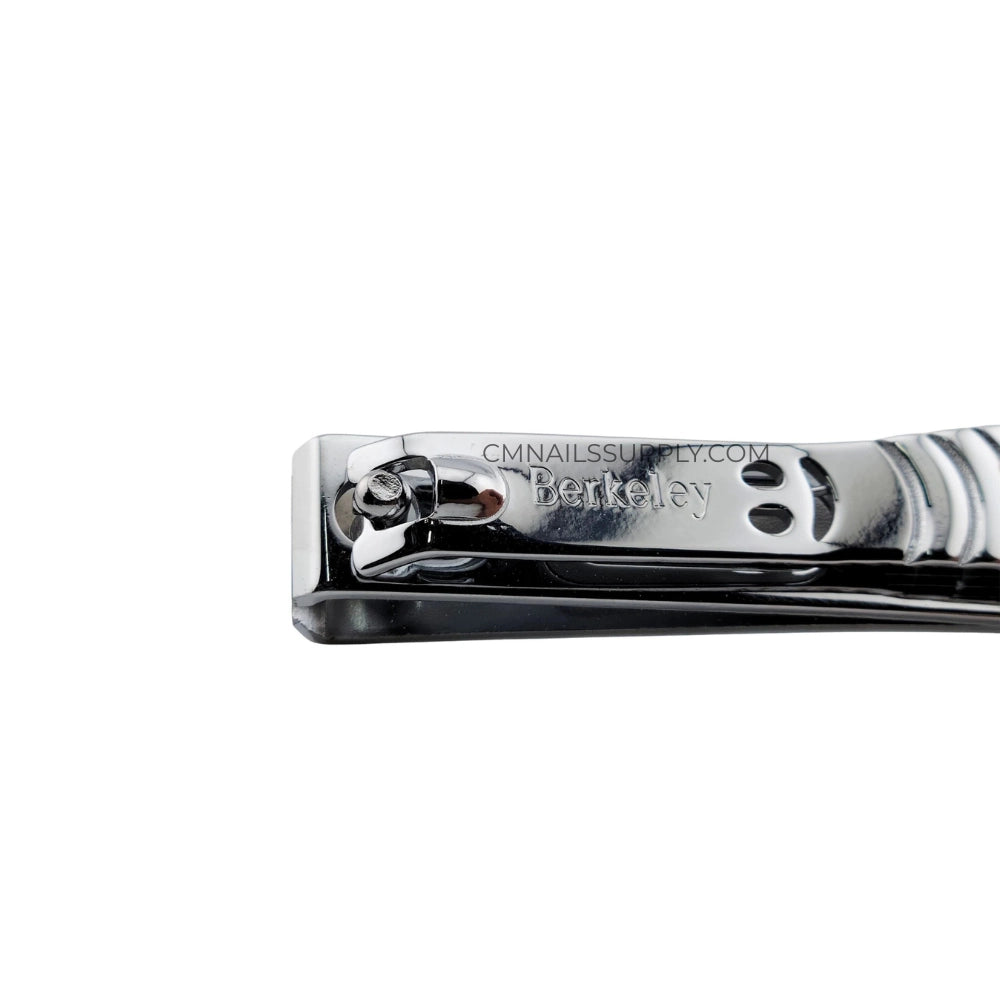 Berkeley Jumbo Smiley Nail Clipper | Flat Head Heavy-Duty Carbon Steel for Toenails - CM Nails & Beauty Supply