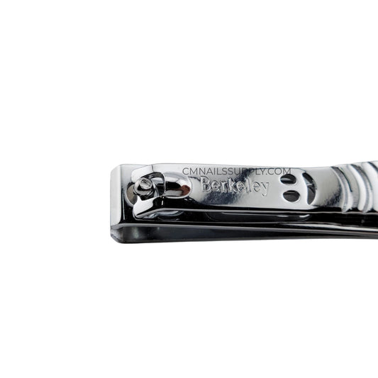 Berkeley Jumbo Smiley Nail Clipper | Flat Head Heavy-Duty Carbon Steel for Toenails - CM Nails & Beauty Supply