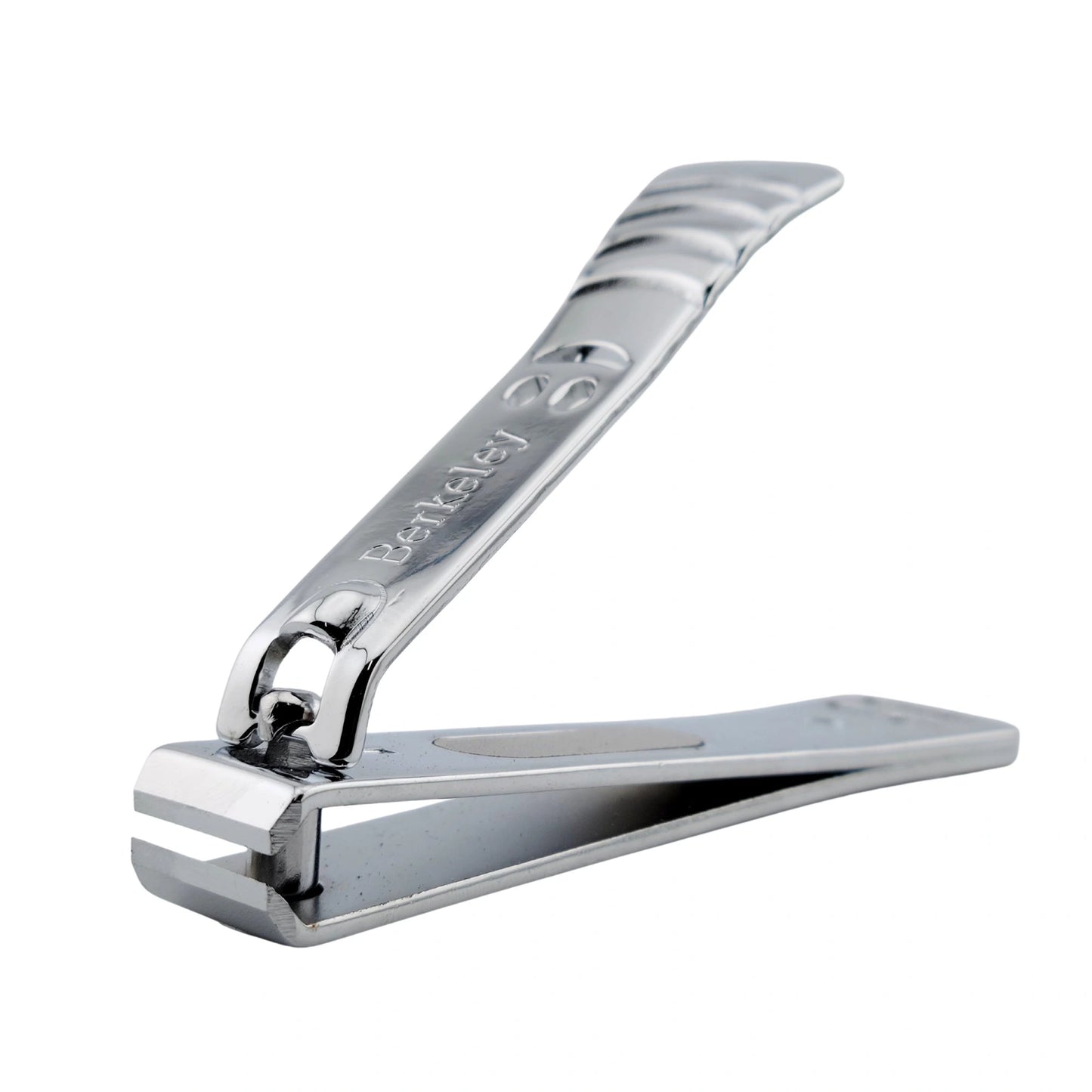 Berkeley Jumbo Smiley Nail Clipper | Flat Head Heavy-Duty Carbon Steel for Toenails - CM Nails & Beauty Supply