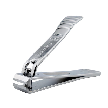 Berkeley Jumbo Smiley Nail Clipper | Flat Head Heavy-Duty Carbon Steel for Toenails - CM Nails & Beauty Supply