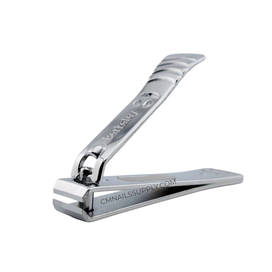 Berkeley Jumbo Smiley Nail Clipper | Flat Head Heavy-Duty Carbon Steel for Toenails - CM Nails & Beauty Supply