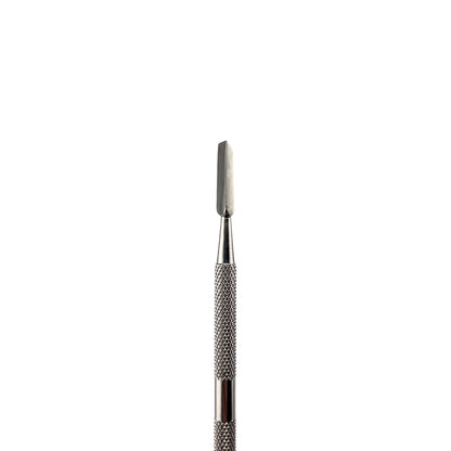 professional grade cuticle pusher for precise nail preparation and cleaning.