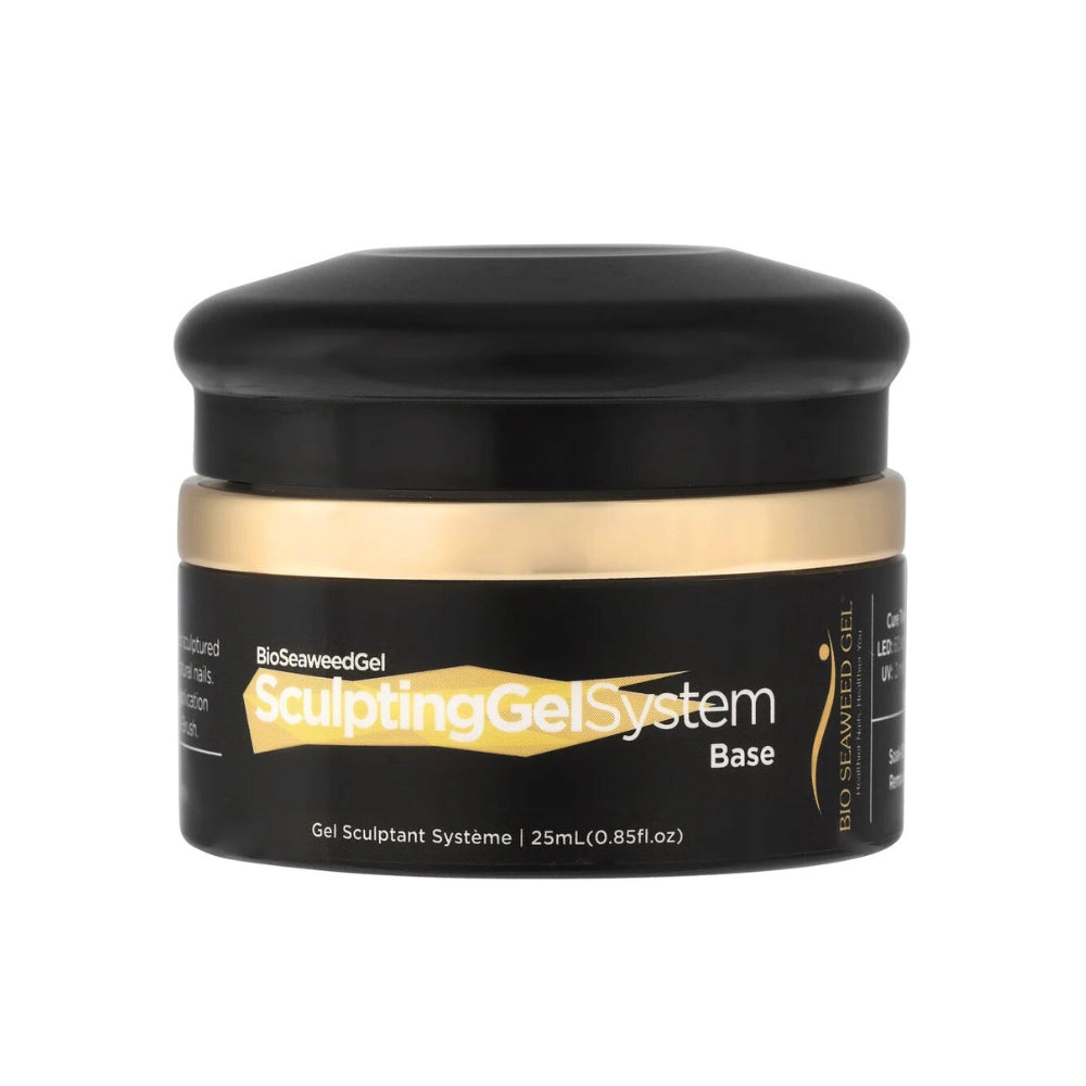 Bio Seaweed Gel base sculpting gel bottle on white background 