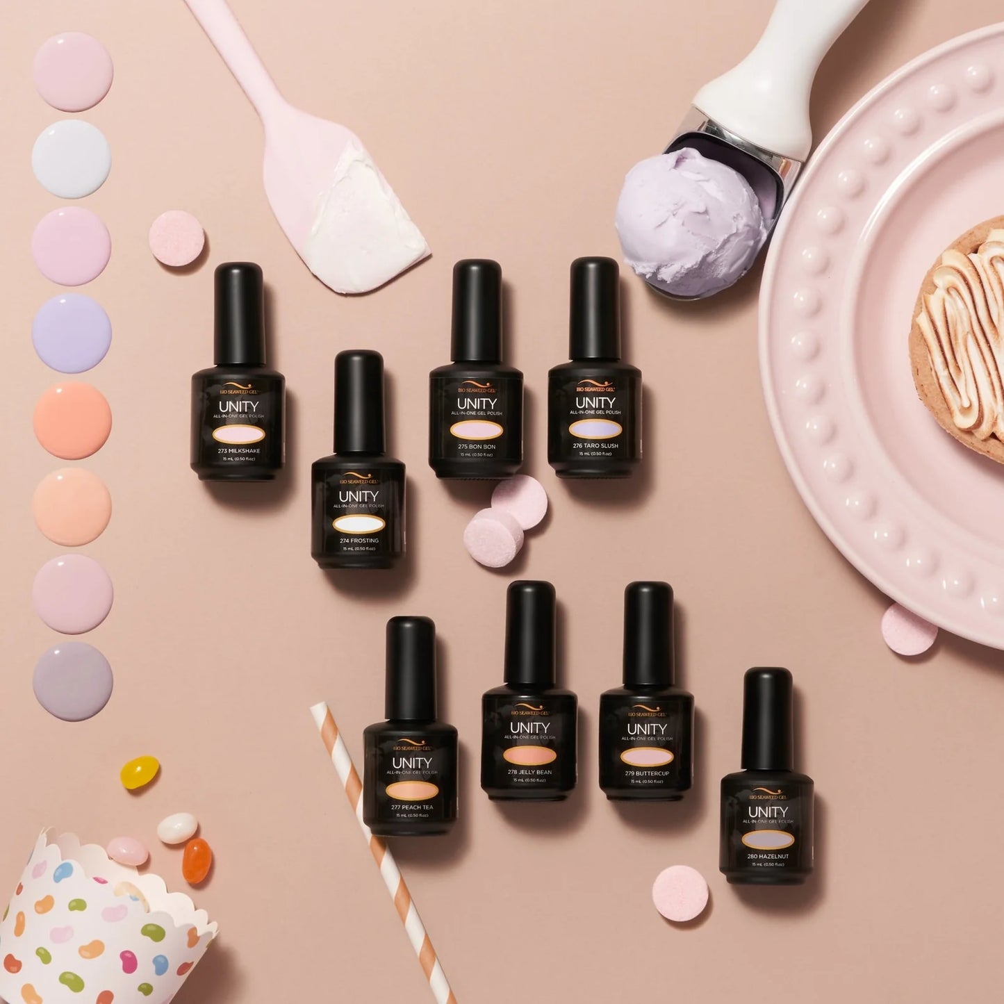 Sugar Rush Collection #273-280 | Bio Seaweed Gel - CM Nails & Beauty Supply