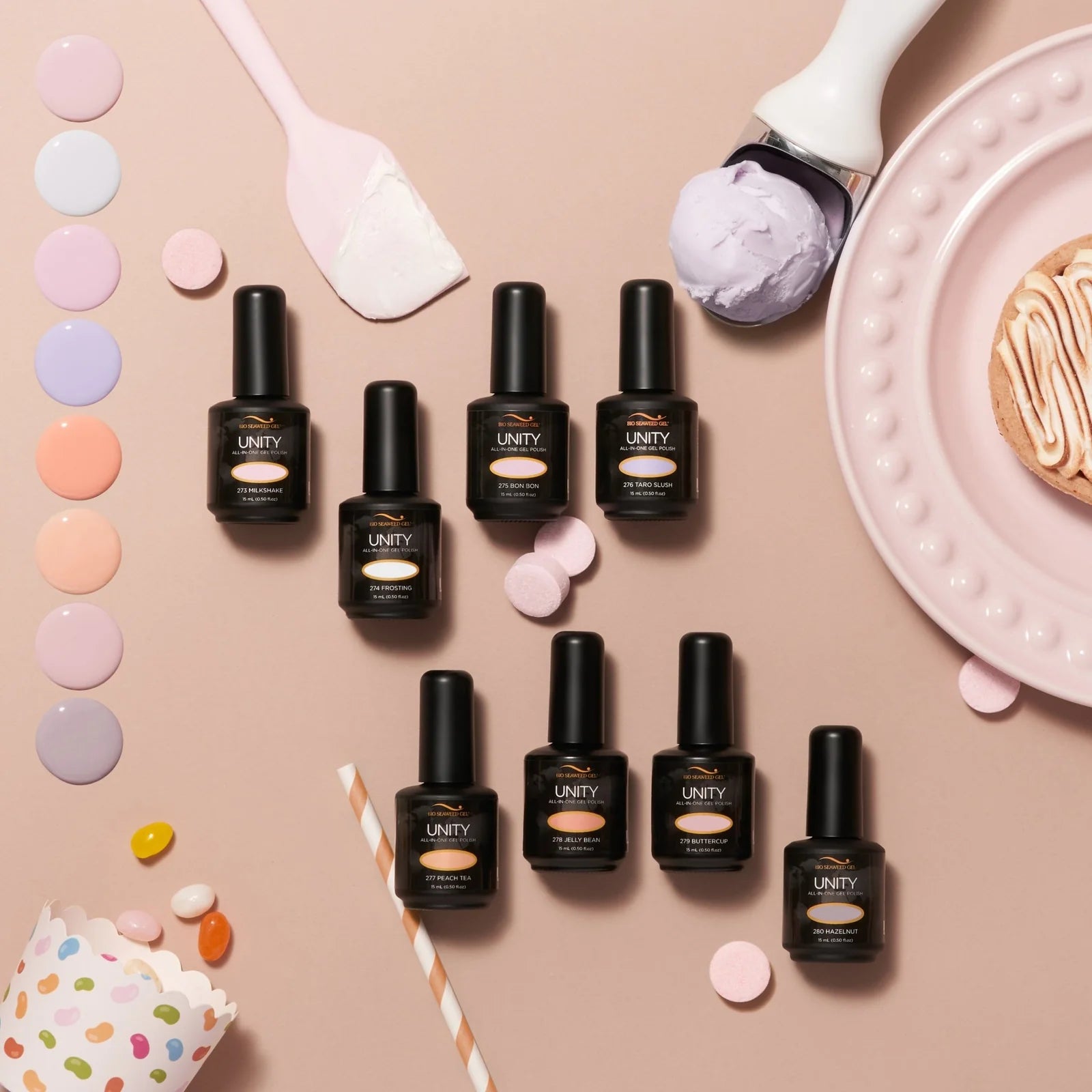 Sugar Rush Collection #273-280 | Bio Seaweed Gel - CM Nails & Beauty Supply