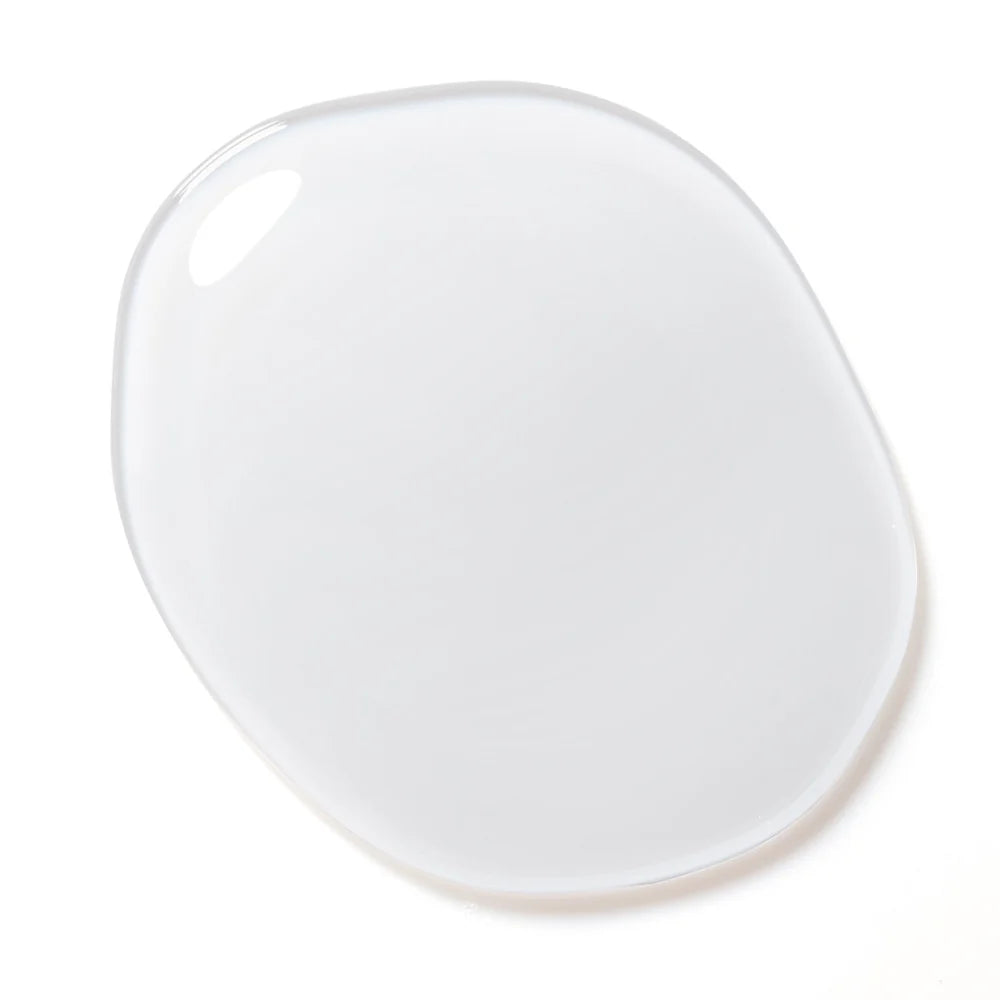 Top sculpting gel swatch on nail tip showing crystal-clear high-gloss shine finish.