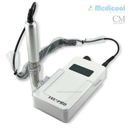 Brushless 30,000 RPM electric nail drill by Medicool Tec Pro
