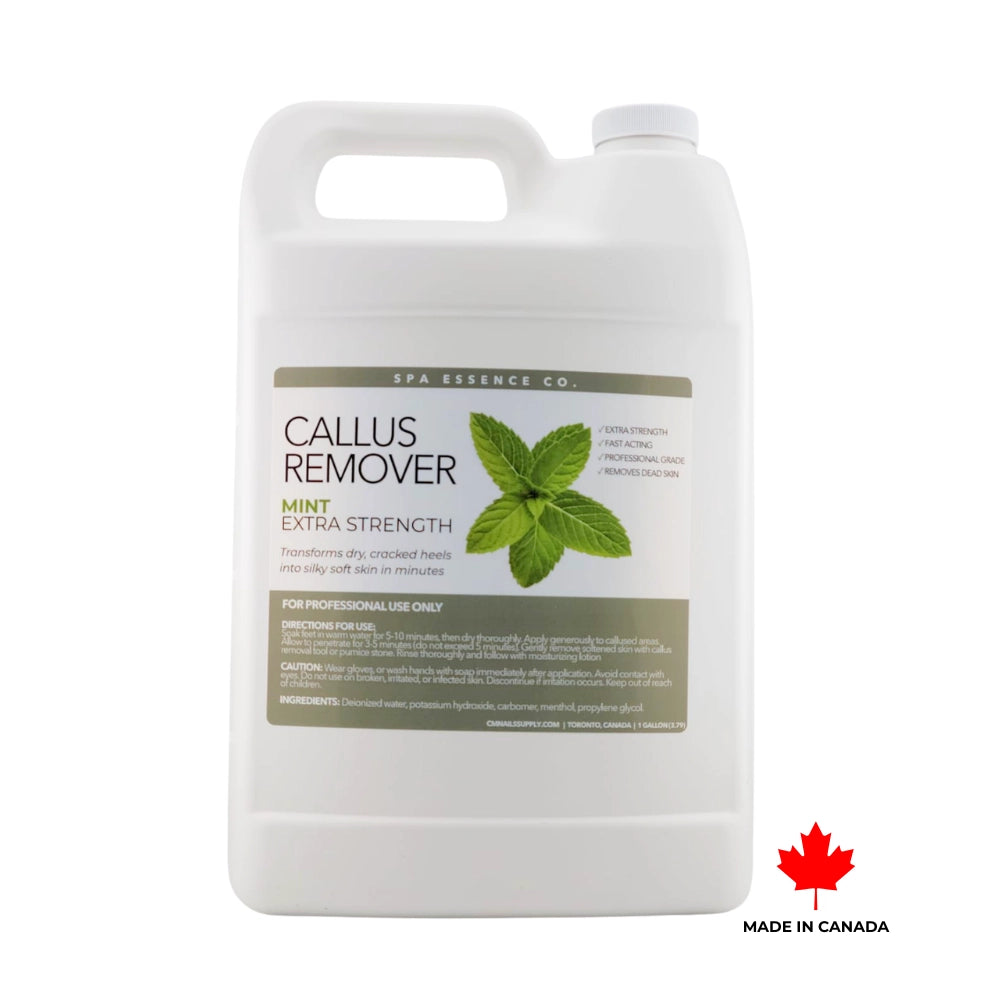 Callus Remover Extra Strength 1 Gallon Mint Formula Professional Salon Size