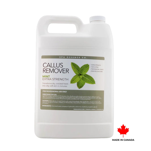Callus Remover Extra Strength 1 Gallon Mint Formula Professional Salon Size