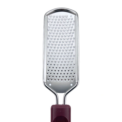 MC JAW foot file being used on foot for callus removal during pedicure