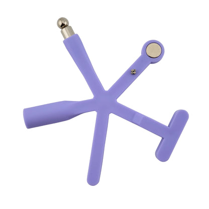 A 9-in-1 cat eye nail magnet tool, back view for extra magnet
