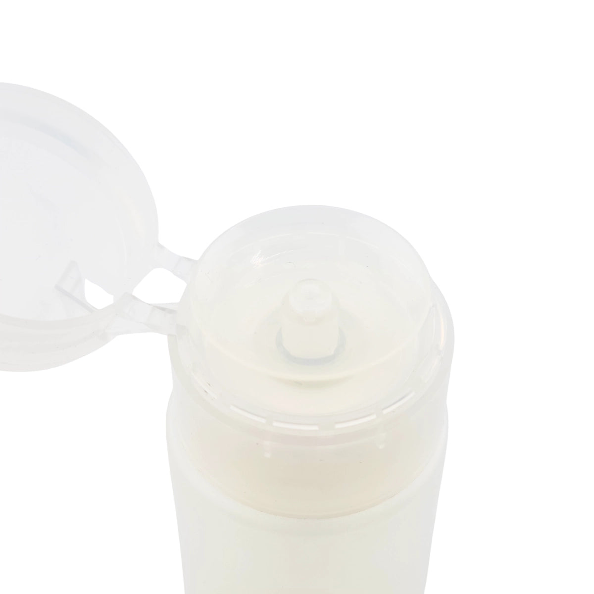Chemical resistant HDPE pump dispenser bottle for salon liquids
