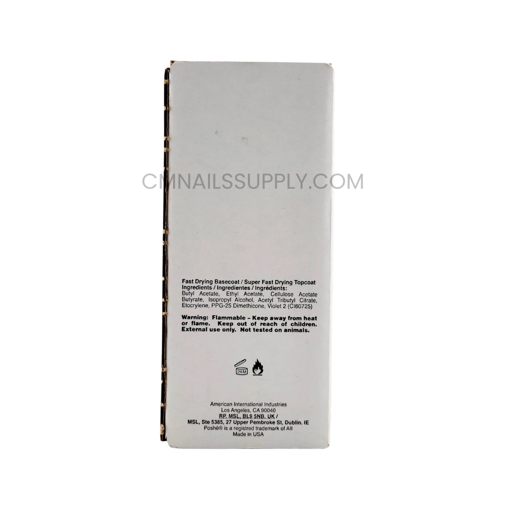 Chip resistant high shine nail top coat for professional technicians Canada