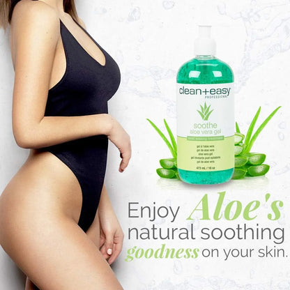 After wax gel aloe vera formula for professional waxing services
