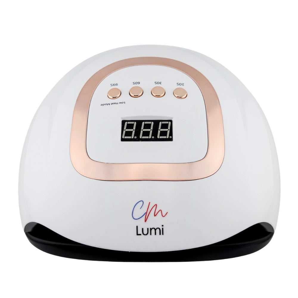 CM Lumi 220 W LED/UV Nail Lamp – Professional Gel Curing Light for Hands & Feet - CM Nails & Beauty Supply