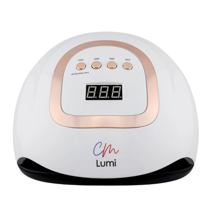 CM Lumi 220 W LED/UV Nail Lamp – Professional Gel Curing Light for Hands & Feet - CM Nails & Beauty Supply