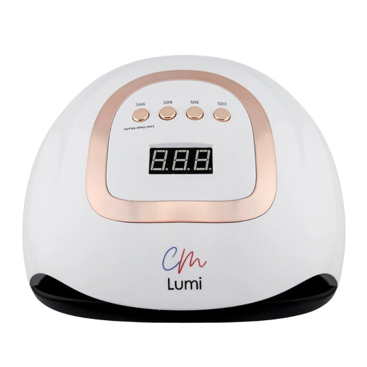 CM Lumi 220 W LED/UV Nail Lamp – Professional Gel Curing Light for Hands & Feet - CM Nails & Beauty Supply
