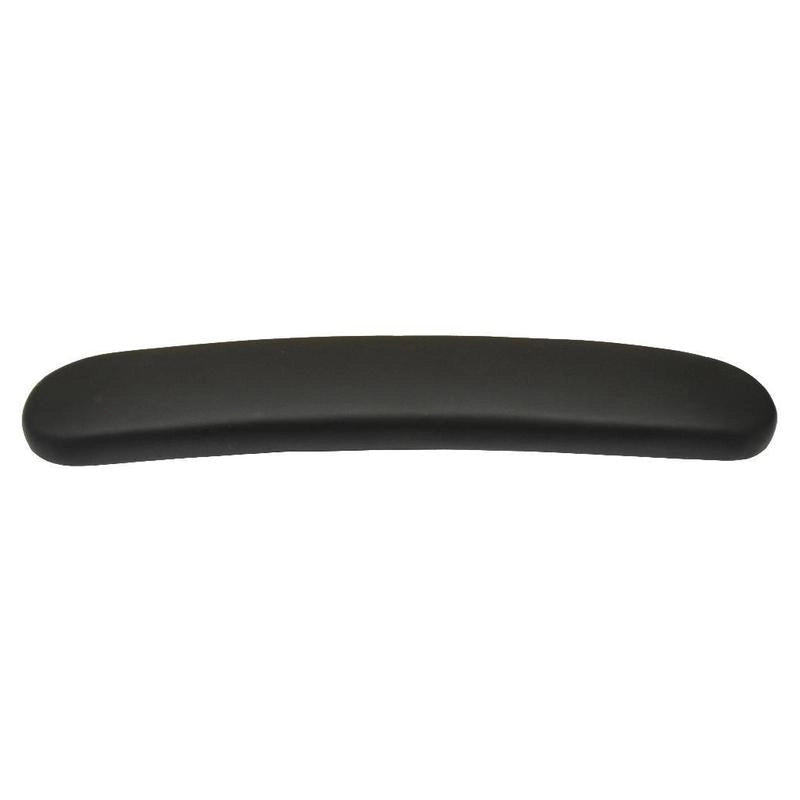 Padded manicure table arm rest pad shown from above
