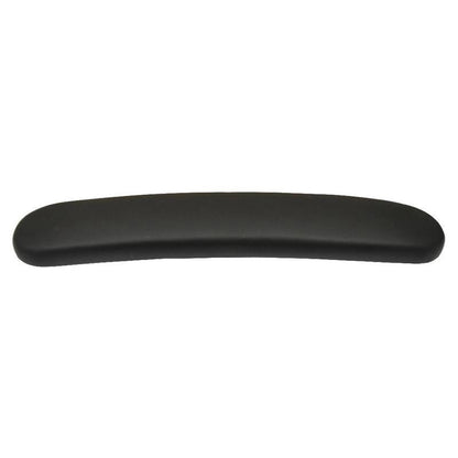 Padded manicure table arm rest pad shown from above
