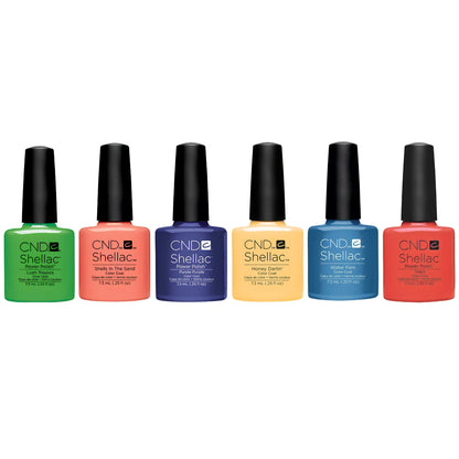 CND Shellac Coastal Sunset Collection bundle all six shades Canada
