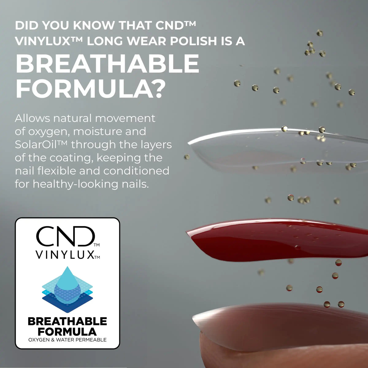 CND VINYLUX professional nail polish for salon and at-home manicures.