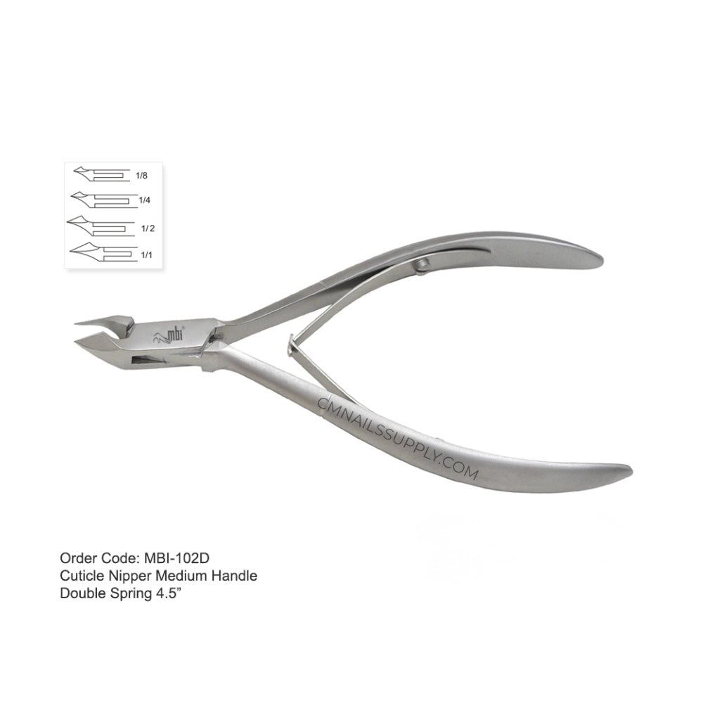 cuticle cutter double spring precision trimming tool for nail technicians Canada