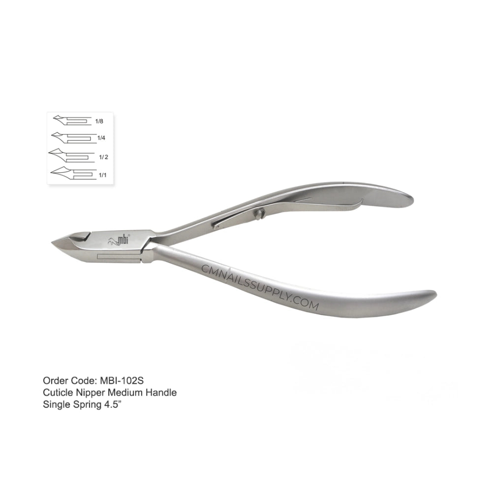 cuticle cutter single spring precision trimming tool for nail technicians Canada