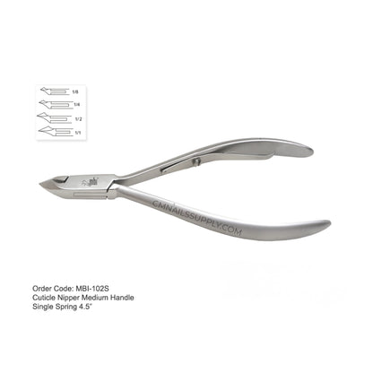 cuticle cutter single spring precision trimming tool for nail technicians Canada