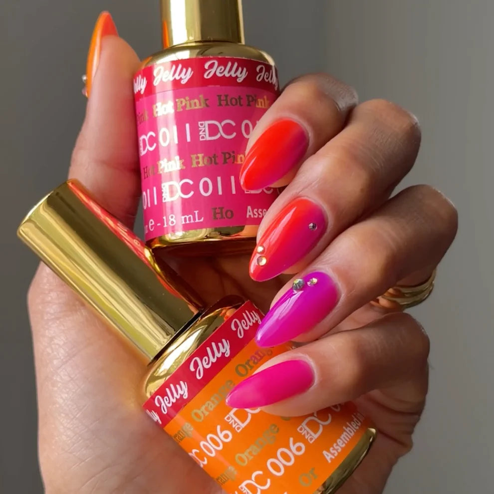 DND DC Jelly Gel Polish #006 Orange