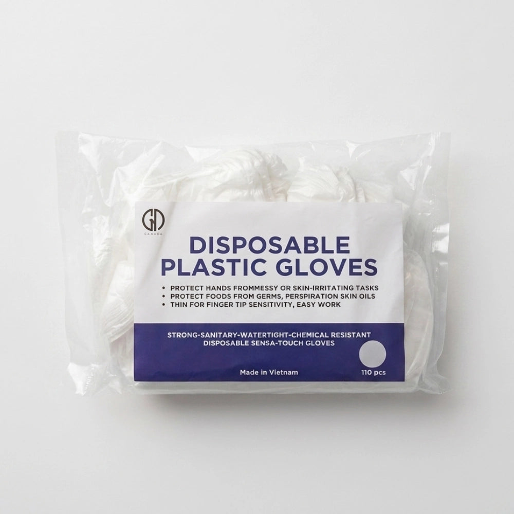 Disposable food prep gloves for hygienic food handling