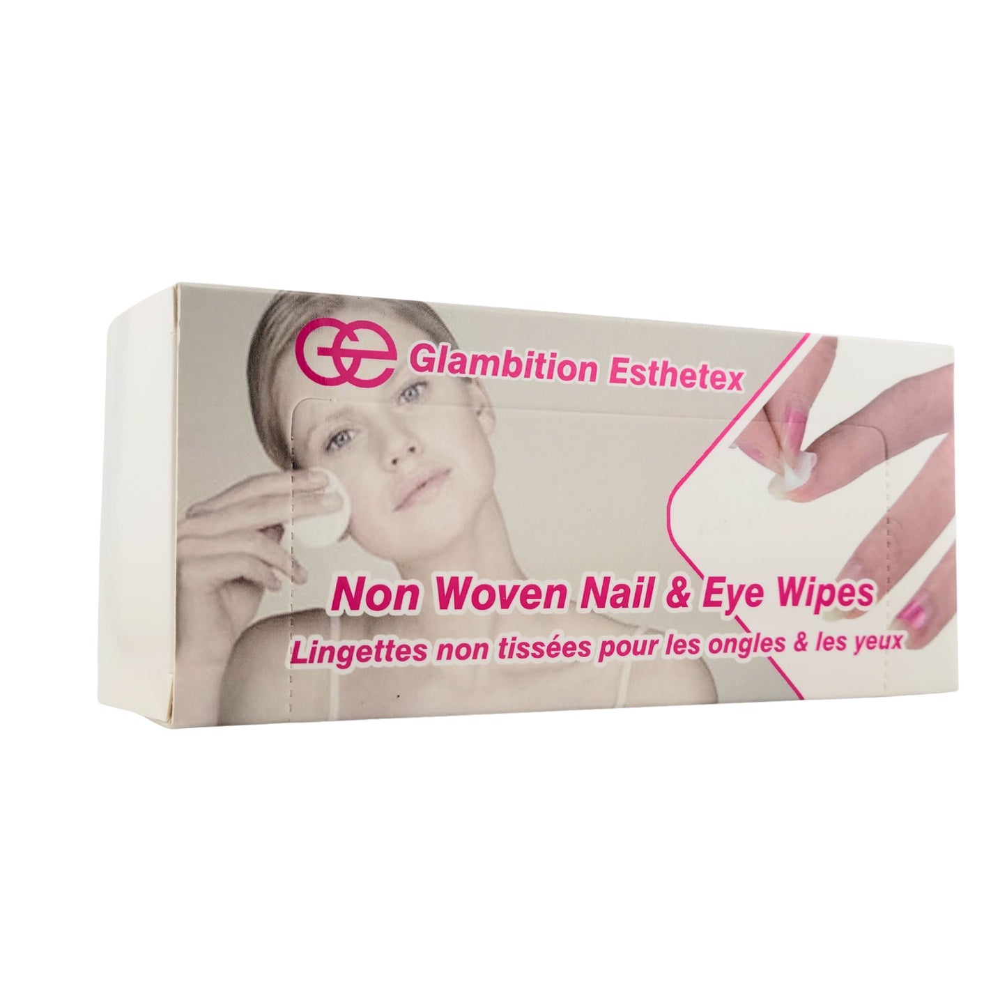 Disposable Non-Woven Nail & Eye Wipes – 200 Pack | Lint-Free - CM Nails & Beauty Supply