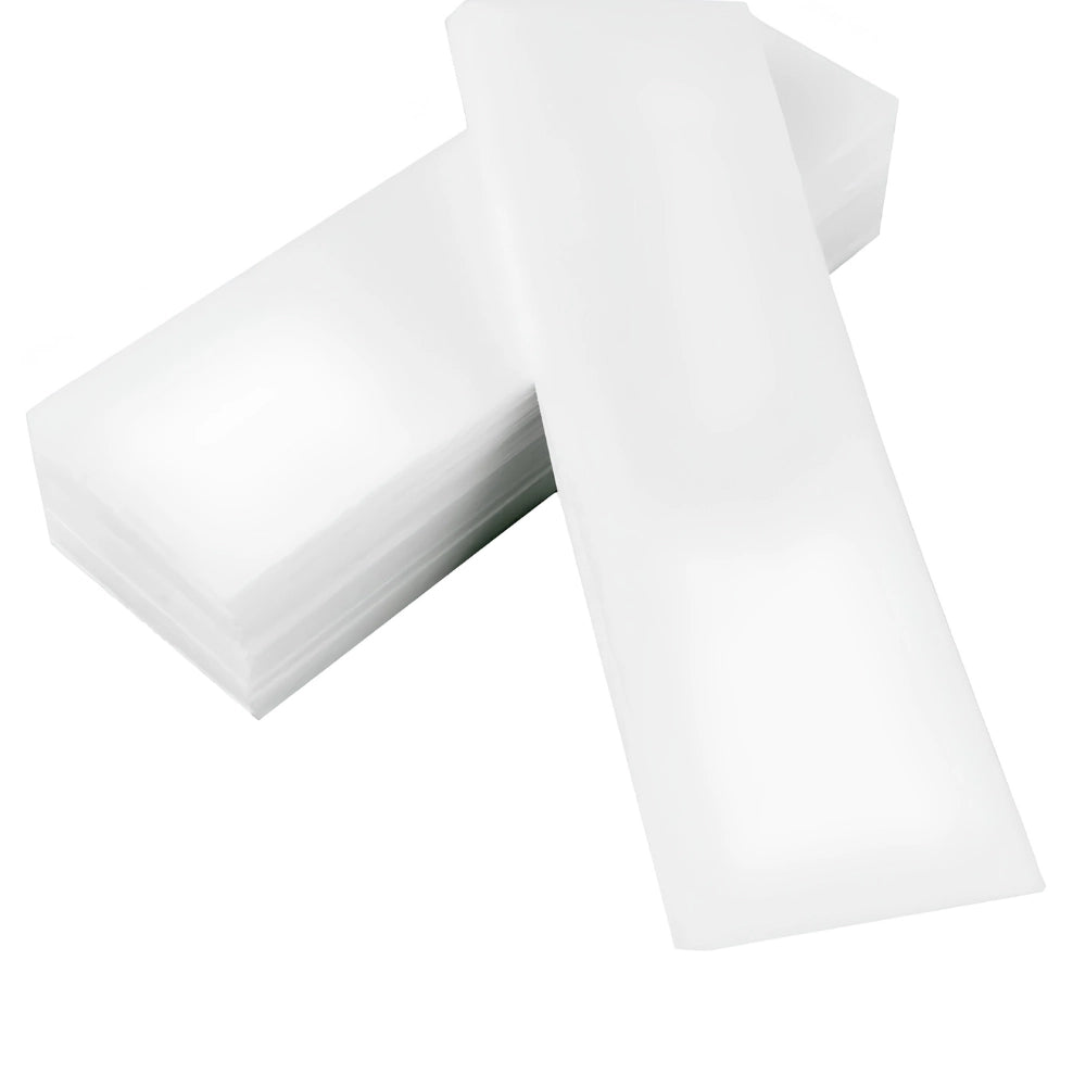 Disposable lint-free waxing strips for clean soft wax hair removal on legs arms and body