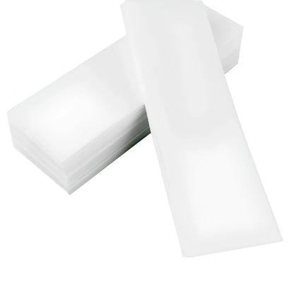 Disposable lint-free waxing strips for clean soft wax hair removal on legs arms and body