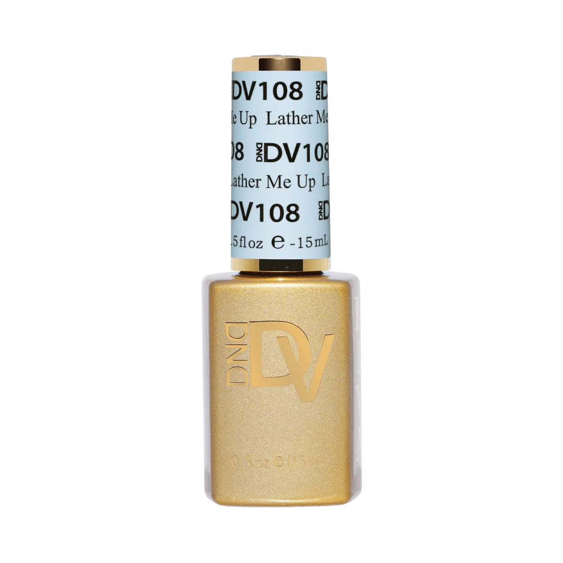 DIVA 018 Lather Me Up sky blue pastel gel nail polish bottle