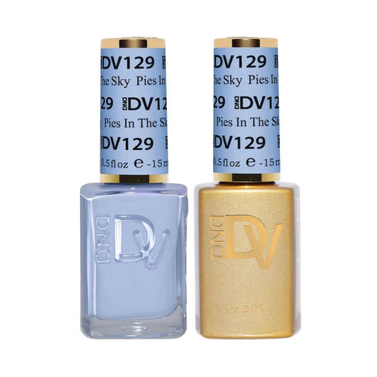 DIVA by DND 129 Pies in the Sky gel and lacquer duo bottle set