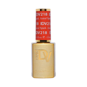 DIVA duo 218 Astral Spark nail polish bottles orange
