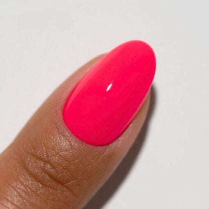 DIVA #229 Juicy Cowgirl gel polish duo swatch showing nude pink brown shade for nails