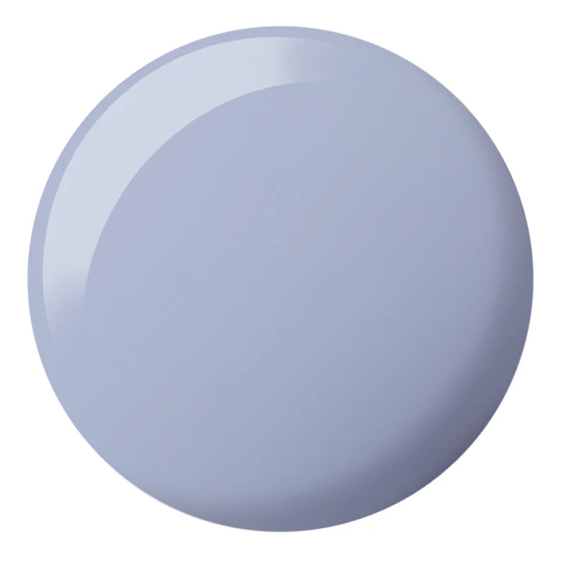 DND 976 Bellbottoms compared to similar dusty blue gel shades showing unique denim undertone.