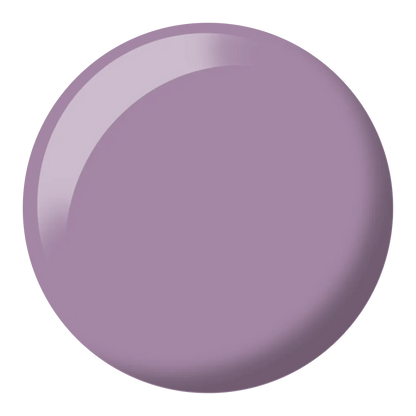 DND Antique Purple #489 colour swatch showing the cool dusty mauve nail polish shade.