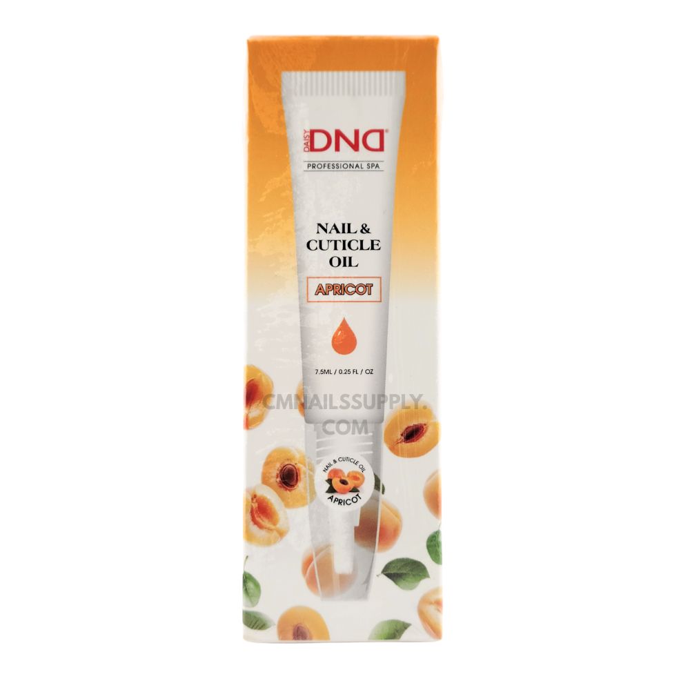 DND Apricot Nail and Cuticle Oil bottle – best cuticle oil for dry cuticles and nail growth