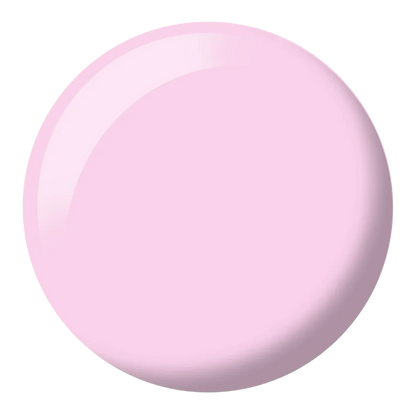 DND Ballet Slipper #496 colour swatch showing the delicate cool-toned baby pink nail polish shade.