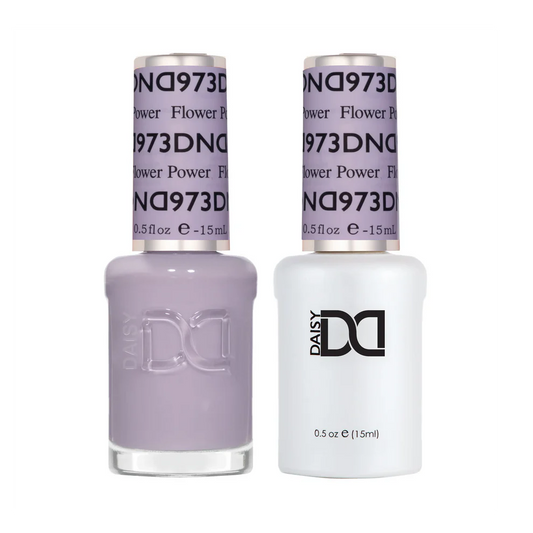 DND Blush on Wheels 972 gel and lacquer polish bottles, DND gel polish Canada, DND nail polish Canada