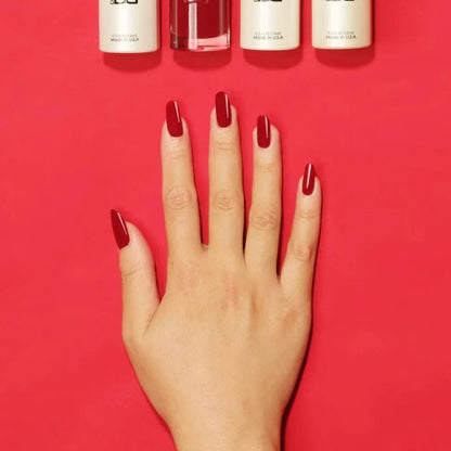 DND Boston University Red #429 Boston University red nail polish manicure