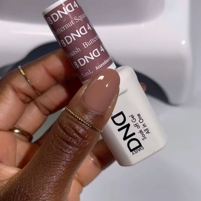 DND Butternut Squash #418 gel polish and lacquer at a Canadian nail supply store