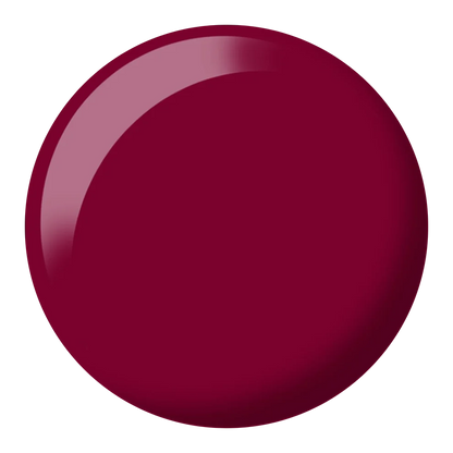 DND Cherry Berry #456 colour swatch showing the rich cherry berry nail polish shade.
