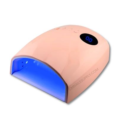DND cordless LED UV nail lamp with UV LED light on