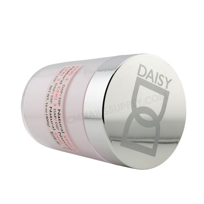 Side angle of DND DC Dip Powder 003 Natural 400g showing jar details.